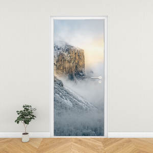 Pegatinas de vinilo PVC con impresión de paisaje personalizada, autoadhesivas, decorativas para puertas y paredes, para decoración del hogar. - Product Image 3