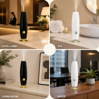 Diffuseur de parfum, diffuseur d'arômes sans eau, fonctionnement silencieux à 36 dB pour la maison et le bureau