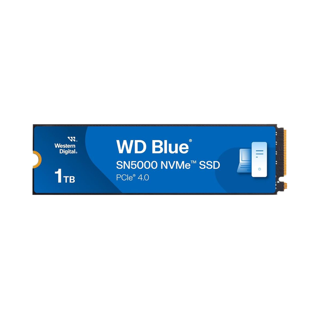 New for 1TB for Blue SN5000 NVMe Internal Solid State Drive PCIe Gen 4.0 M.2 2280 5,150 MB/s WDS100T4B0E