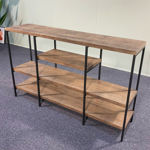 Nordic minimalist floor-<b>standing</b> multi-tiered storage rack, multi-functional storage shelf for pots, <b>pans</b>, and documents, for - Product Image 4