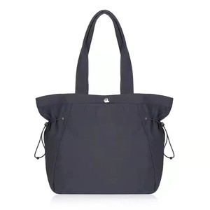 Bolsa de Lona de Nailon de Alta Calidad, Nueva, al por Mayor, con Logotipo Personalizado, para Mujer, Tipo Tote, con Cordón, para Compras, Yoga, Deportes, 18L - Product Image 4