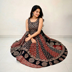 Women Lehenga Choli Digital <b>Printed</b> Cotton Floor-Length Traditional Ethnic Wear For Wedding India Pakistan Style - Product Image 1