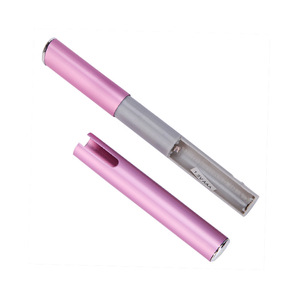 Recortadora eléctrica de cejas Playboy, dispositivo portátil de depilación de color rosa para mujeres y hombres, afeitadora - Product Image 5