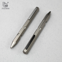 TTX Nouveau Style Métal Mécanique Stylo À Bille Tactique Nouveauté Conception pour 1.0mm Largeur D'écriture