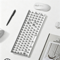 Kit DIY Zornher ZH100 de 100 Teclas con Interruptores Intercambiables en Caliente y Teclas con Junta Integrada, Kit Trimodal con Absorción de Sonido