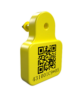 Nouvelle étiquette d'oreille intelligente en TPU pour ferme avec solution RFID et capteur de température pour la gestion du bétail