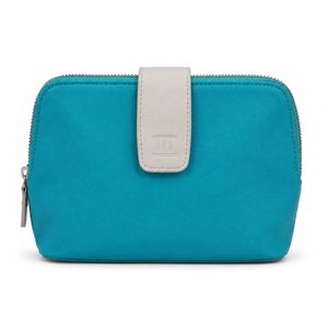 Premium PU Cosmetic Bag Magnetic Buckle Travel <b>Makeup</b> <b>Case</b> with Durable Zipper for Skincare and Accessories - Product Image 2