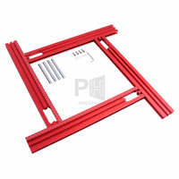 Riel guía ajustable OEM de 40/60/80 cm para fresado, ranurado y grabado, soporte auxiliar para bricolaje en carpintería