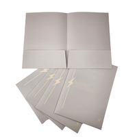 Organizador de archivos minimalista japonés con logotipo personalizado, carpeta de papel A4 reciclada ecológica