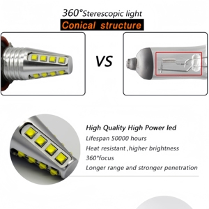 Luz indicadora de marcha atrás LED automática 1156 BA15 S 3156 T20 7440 blanco <span class=keywords><strong>amarillo</strong></span> rojo LED Luz de marcha atrás del vehículo 80W DC12V bombilla trasera de coche - Product Image 5