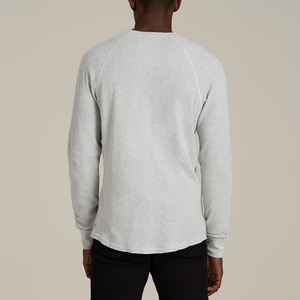 Chemise thermique pour homme à manches longues en polyester/coton, séchage rapide, écologique, couche de base pour l'hiver par temps froid - Product Image 2