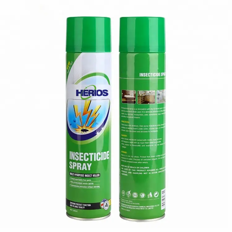600ml HERIOS Insect Kill Repellent Spray Powerful Insecticidal Spray Mosquitos Cockroach Pesticide Spray