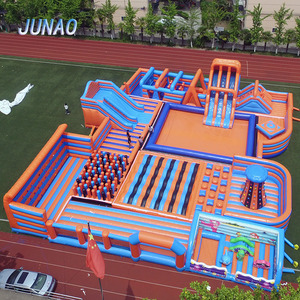 Parcours d'obstacles gonflable, <span class=keywords><strong>Barrière</strong></span> gonflable, Jeux <span class=keywords><strong>de</strong></span> plein air, Utilisation commerciale, Vente directe usine Chine, <span class=keywords><strong>Château</strong></span> gonflable en PVC écologique - Product Image 4