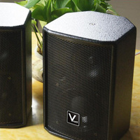 Ensemble de haut-parleurs de studio professionnels F52M pour intérieur/extérieur avec alarme, puissance de sortie 200W