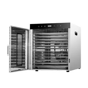 Small Capacity Stainless Steel Home Use Kitchen Dehydrator 12 Trays Food Drier Dehydrator