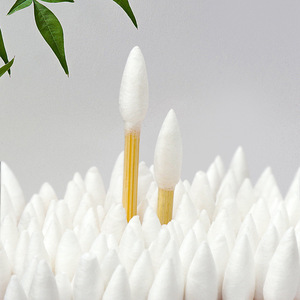 Bonson Cotton Swabs 6 Inch Double <b>Pointed</b> Bamboo Stick Makeup <b>Remover</b> Cleaning <b>Tools</b> For DIY Beauty Care - Product Image 4
