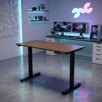 Bureau de travail électrique ergonomique avec plateau de 1200 mm, réglage de la hauteur silencieux, pour le jeu et les postes de travail