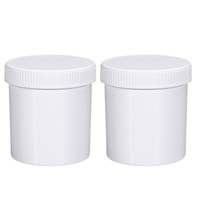 Vente directe d'usine HBC - Bouteille en PP à large ouverture de 50 ml, 80 ml, 100 ml, 120 ml, 250 ml, 500 ml - Contenant cosmétique miniature en plastique coloré