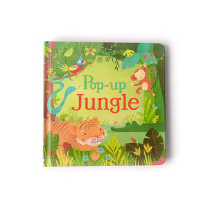 Usine d'impression de livres 3D pop-up personnalisés professionnels en Chine – Livre 3D stéréoscopique populaire à couverture rigide sur le thème des animaux pour enfants - Product Image 4