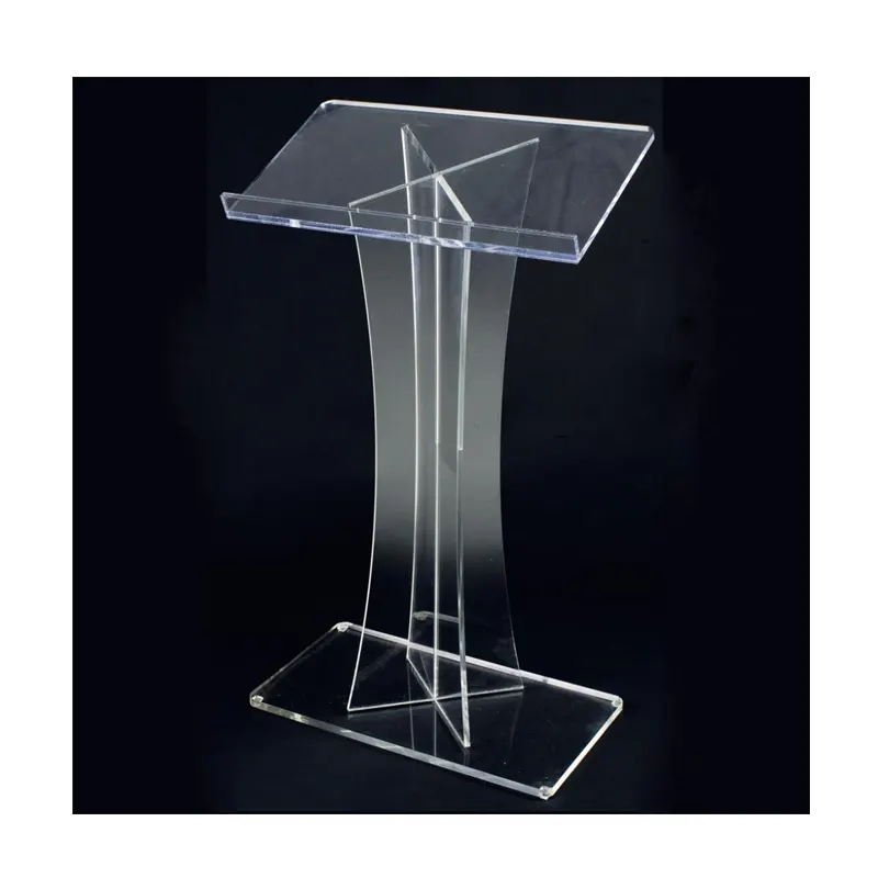 Palito de podio de plástico acrílico design moderno