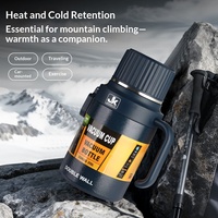 Thermos en acier inoxydable 316, grande capacité, double paroi, isolé sous vide, infuseur à thé, bouteilles de voyage portables pour l'extérieur