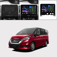 Penhui Android Car DVD Player untuk Nissan Serena 5 C27 2016 - 2019 Pengemudi Kanan Radio GPS Navigasi Audio Video CarPlay DS