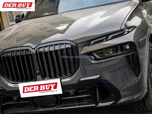 Kit modificado de Venta caliente, piezas delanteras de automóviles, faldones laterales de parachoques delantero, Kit de carrocería de parachoques trasero para <span class=keywords><strong>BMW</strong></span> X7 G07, actualización a <span class=keywords><strong>X7M</strong></span> Lci - Product Image 6