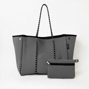 Custom Neoprene Summer Tote <b>Bag</b> Open Travel Waterproof <b>Beach</b> Shoulder Women's <b>Large</b> Shopping Stylish Durable Everyday <b>Bag</b> - Product Image 4