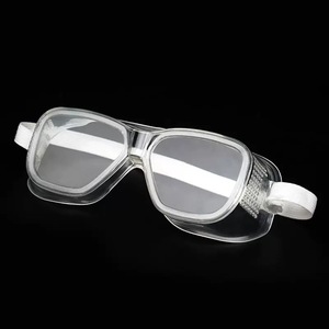 Lentilles PC/PVC respirantes, anti-buée/anti-rayures, anti-poussière/sable/vent, design poreux et sûr, protection souple - Product Image 1