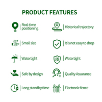 Marca GPS Tracker Racing Pigeons Blanco Ring IP67 Impermeable 4G Red GSM GLONASS Modo Android LBS Aves Palomas
