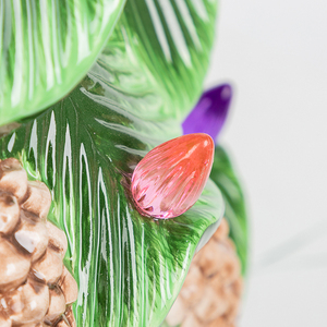 Lampada Mesa Decorativa Bombilla LED Iluminada Porcelana Cerámica Artificial Árbol De Navidad Con Luces Lampara Sapin De Noel - Product Image 4