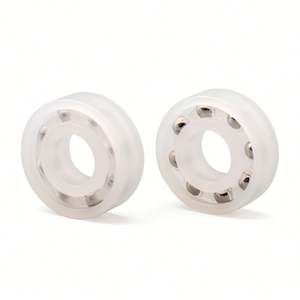 ตลับลูกปืน623พลาสติกขนาด3x10x4มม. ลูกปืนแบบร่องลึกทำจากพลาสติก PP 623 2RS 623 - Product Image 3