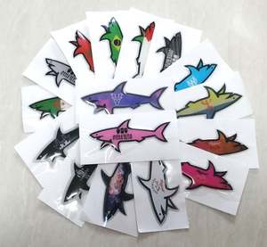 25 Nuevas y Elegantes Pegatinas Decorativas 3D Personalizadas con Temática de Paul Shark, Resistentes al Agua y a los Rayos UV - Product Image 1