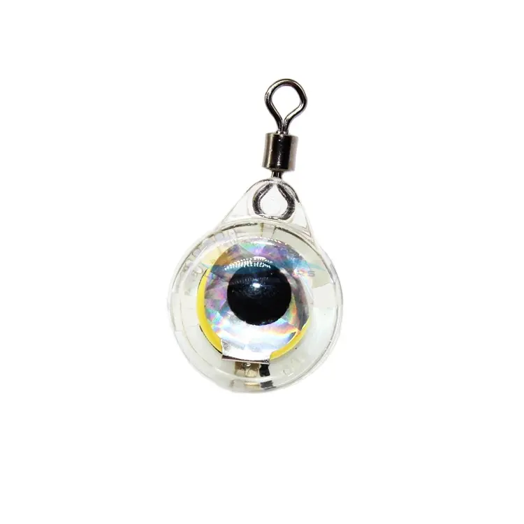 Underwater mini fish lure light Lure sequins led fish eye set fish light 8 word ring into the water bright factory wholesale