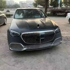 Kit de carrocería a precio de fábrica para Benz E W212 2009-2015 A W223 estilo <span class=keywords><strong>Maybach</strong></span> sin corte con parachoques delantero y trasero y rejilla y capó - Product Image 2