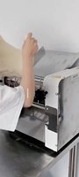 Laminoir semi-automatique de haute qualité pour pâte feuilletée, en acier inoxydable, pour boulangerie, pâtes, nouilles, pains vapeur, pétrissage de farine, usage sur comptoir