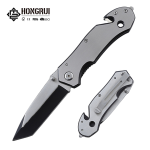 Hongrui Chất lượng cao 3Cr13 thép không gỉ gấp dao faca dobravel canivete cho cắm trại ngoài trời Túi Survival DIY cứu hộ - Product Image 1
