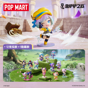 POP MART TFT Little Heroes Vol.2 Set Completo 12pz Blind Box Q Mini Figure Ornamento da Scrivania da Collezione Regalo - Product Image 5