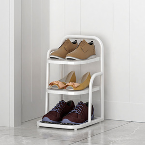 Jinsheng Multi Layer Metal Shoe Rack X326 Freestanding Space Saving Doorway Storage Umbrella Holder - Product Image 3