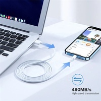 Kabel USB pengisi daya Cepat tipe c, kabel pengisi daya ponsel tipe c UNTUK iPhone 8 7 6 6S 5S untuk samsung