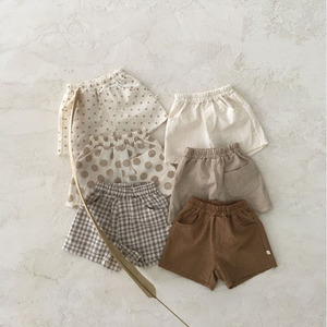 Short d'été en coton et lin pour bébé garçon nouveau pantalon ample respirant pour garçons et filles - Product Image 2