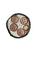 YJV 4*70+1*35 Niederspannungs-XL-PE-Isoliertes Mehradriges Flexibles Kupfer-Stromkabel 4-adrig