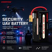 Paket Baterai Lithium UAV 6S 35Ah 3C 22.2V Kapasitas Besar untuk Multirotor UAV, Keamanan Perbatasan, dan Pemantauan Taman