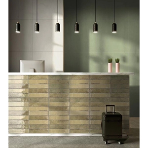Azulejo de Metro de porcelana de varios colores de 75x300mm de alta calidad para Área Comercial - Product Image 6