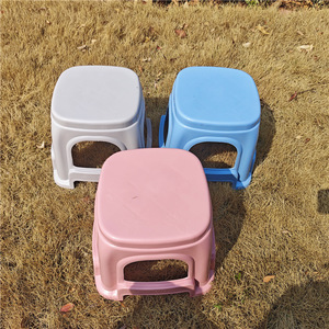 Butterfly <b>Stool</b> Thickened <b>Plastic</b> Square Small <b>Stool</b> For Home Child Use Portable 60cm Modern Design - Product Image 3
