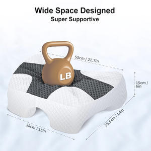 Almohada para dormir lateral con orificio para el brazo: espuma viscoelástica de alta densidad, alivio del dolor de cuello y hombros, soporte ergonómico multiángulo - Product Image 3