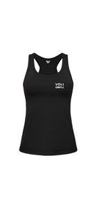 Canotta da Donna Voli, Minimalista, Collo Tondo, Traspirante, 100% Poliestere Lavorato a Maglia, Logo Frontale con Stampa a Trasferimento Termico - Product Image 1