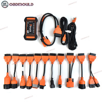 Laptop CF53 con kit de diagnóstico de reparación automática de disco duro Xtruck Y009, herramienta de búsqueda de sensor CAN-BUS para camiones pesados y excavadoras Renault