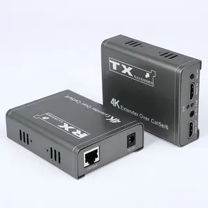 4K 100M genişletici ses RJ45/cat5e/6 ethernet kablosu HD döngü Video kaydedici kapmak