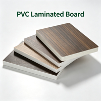 Fournisseur de panneaux en mousse stratifiée avec film PVC à grain de bois, surface lisse pour revêtement mural et décoration